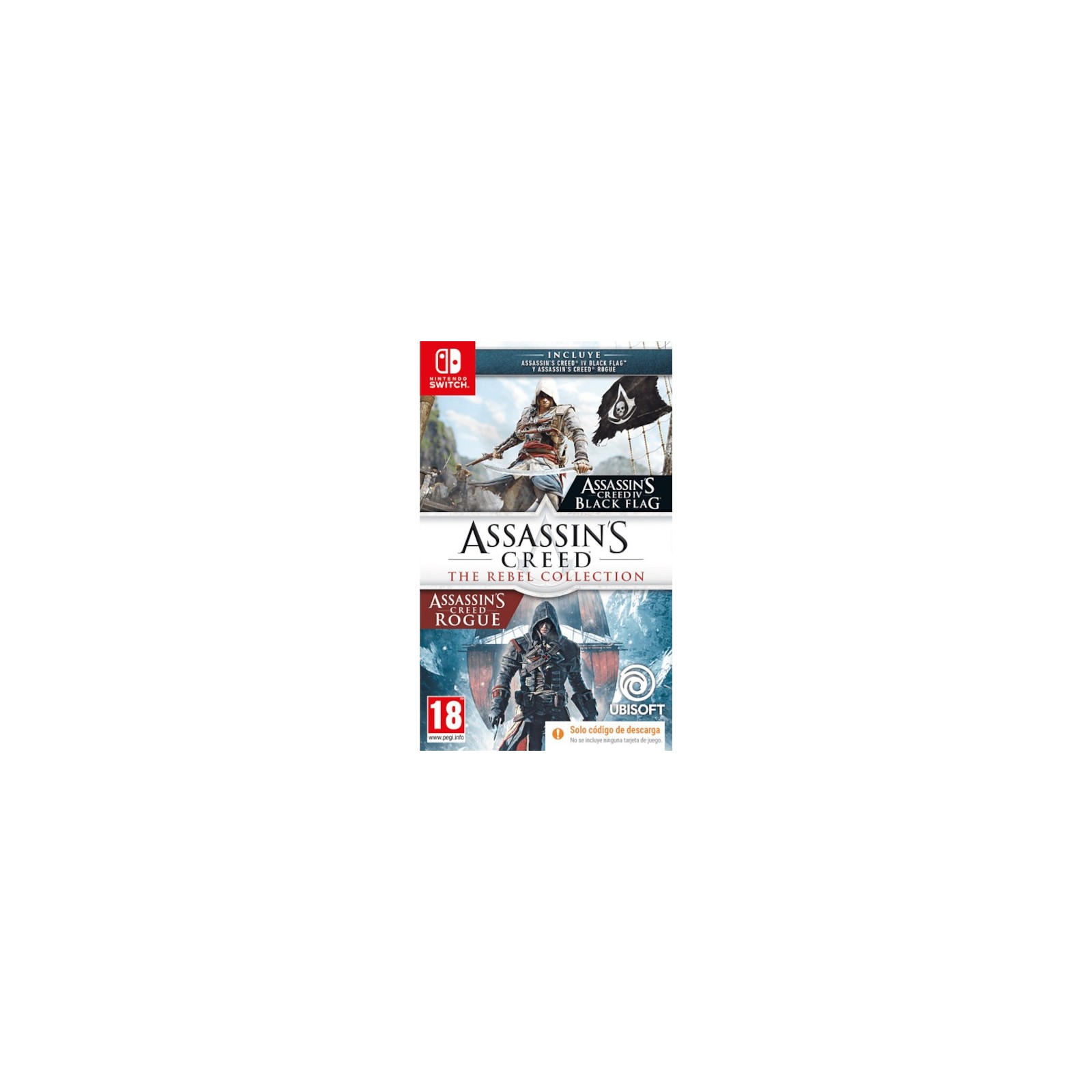 ASSASSIN’S CREED THE REBEL COLLECTION (ASSASSIN’S CREED IV BLACK FLAG + ROGUE ) (CIAB)