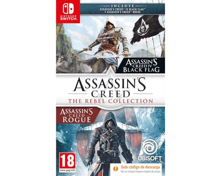 ASSASSIN’S CREED THE REBEL COLLECTION (ASSASSIN’S CREED IV BLACK FLAG + ROGUE ) (CIAB)