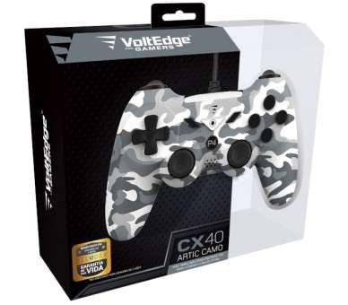 VOLTEDGE WIRED CONTROLLER CX40 ARTIC CAMO (PS3/PC)