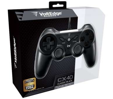 VOLTEDGE WIRED CONTROLLER CX40 BLACK (NEGRO) (PS3/PC)