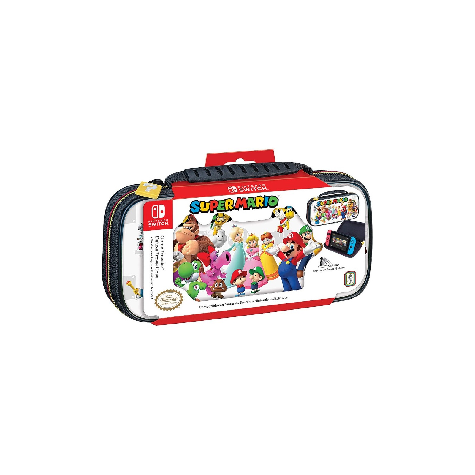 GAME TRAVELER DELUXE TRAVEL CASE SUPER MARIO NNS53B (SWITCH/LITE)