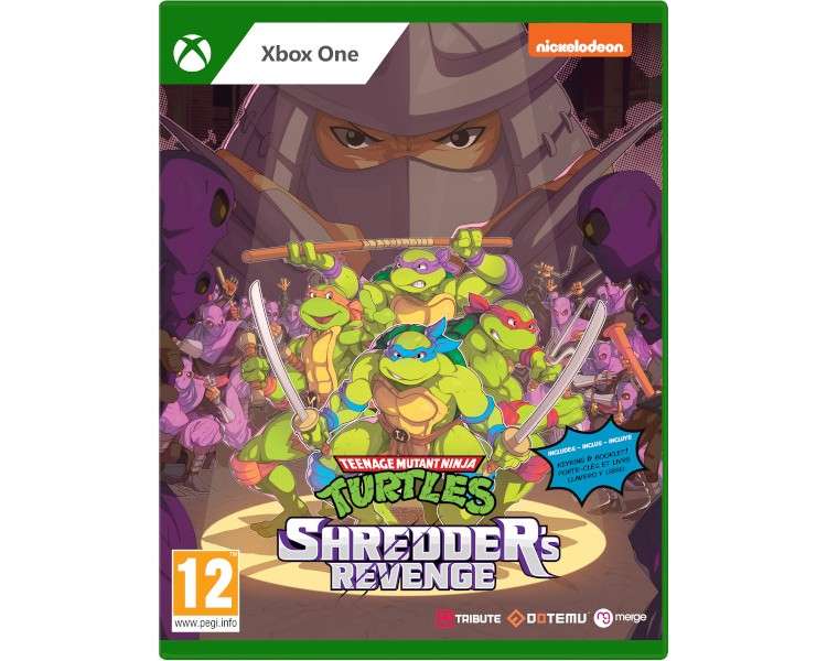 TEENAGE MUTANT NINJA TURTLES: SHREDDER'S REVENGE (INCLUYE LLAVERO Y LIBRO)