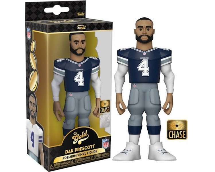 FUNKO POP! GOLD 12" NFL: COWBOYS - DAK PRESCOTT CHASE LIMITED EDITION