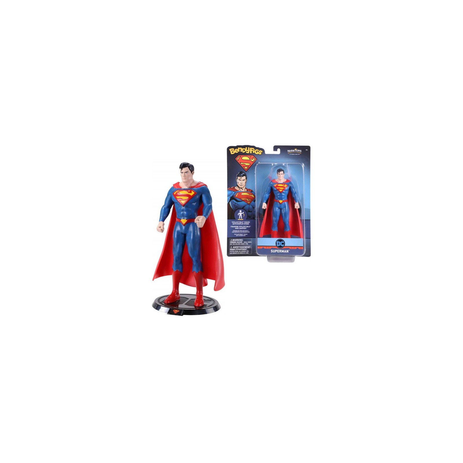 DC JUSTICE LEAGUE: SUPERMAN (FLEXIBLE - 19CM)