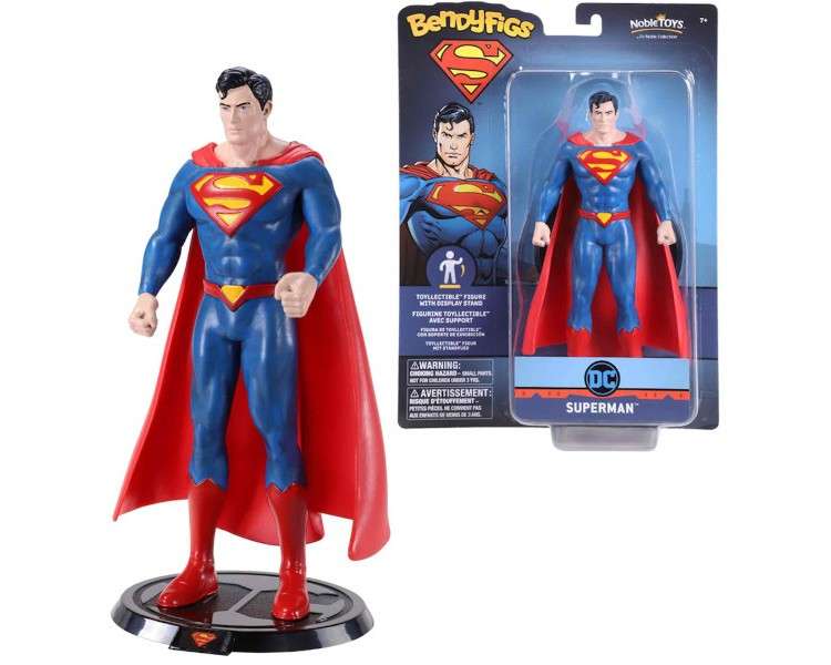 DC JUSTICE LEAGUE: SUPERMAN (FLEXIBLE - 19CM)