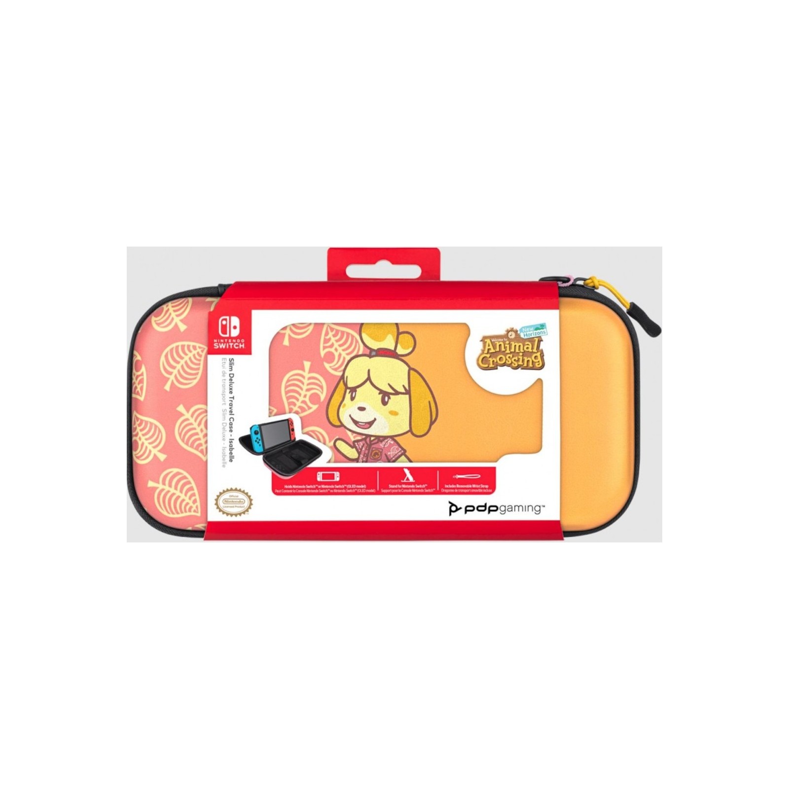 PDP SLIM DELUXE TRAVEL CASE - ANIMAL CROSSING: ISABELLE (SWITCH/LITE/OLED)