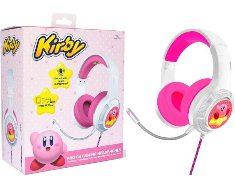 OTL PRO G4 GAMING HEADPHONES KIRBY (CONSOLAS/TABLET/MOVIL/PC)