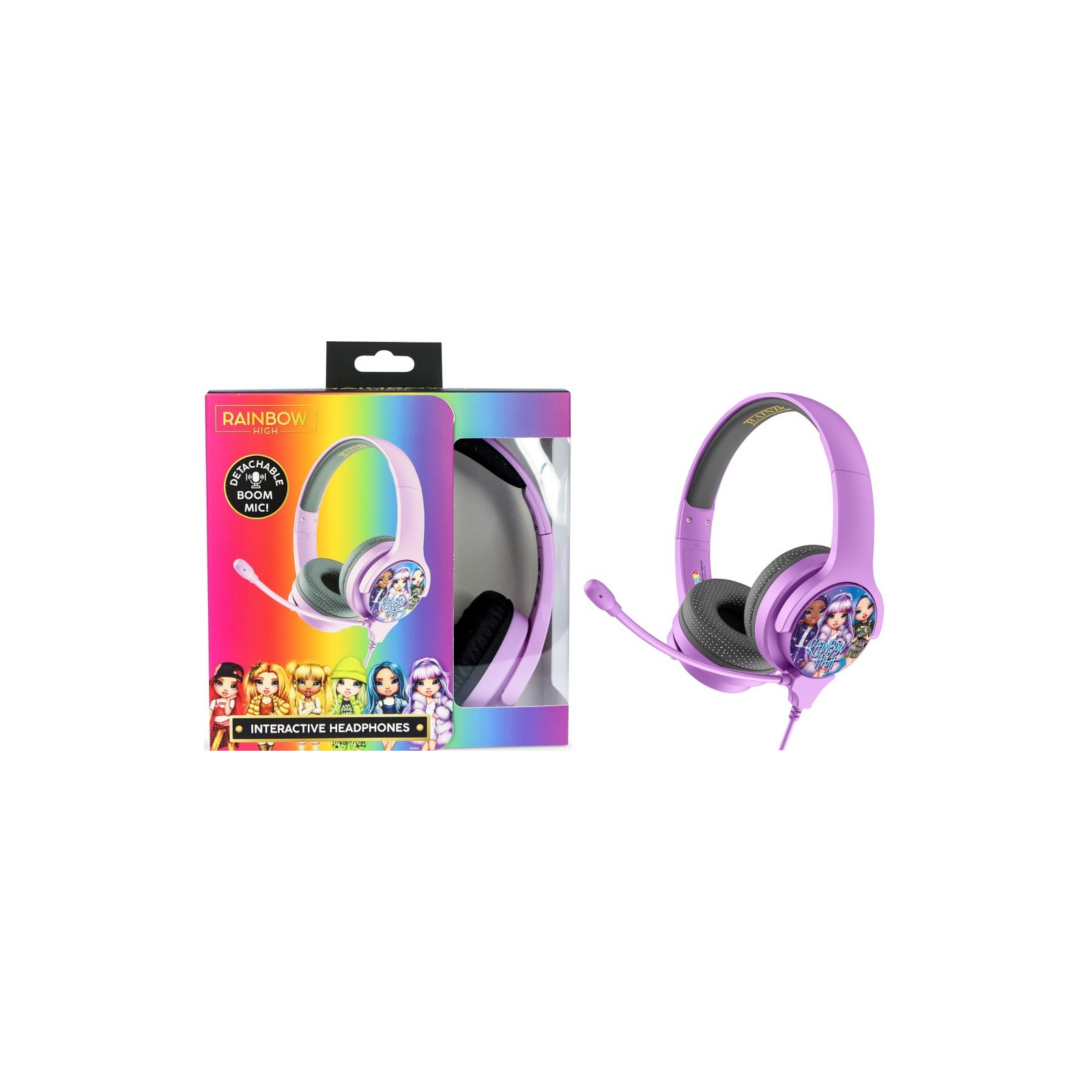 OTL WIRED INTERACTIVE HEADPHONE RAINBOW HIGH (CONSOLAS/MOVIL/TABLET/PC)