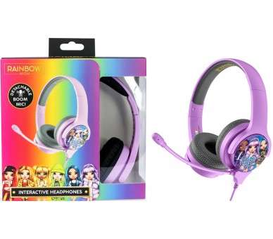 OTL WIRED INTERACTIVE HEADPHONE RAINBOW HIGH (CONSOLAS/MOVIL/TABLET/PC)