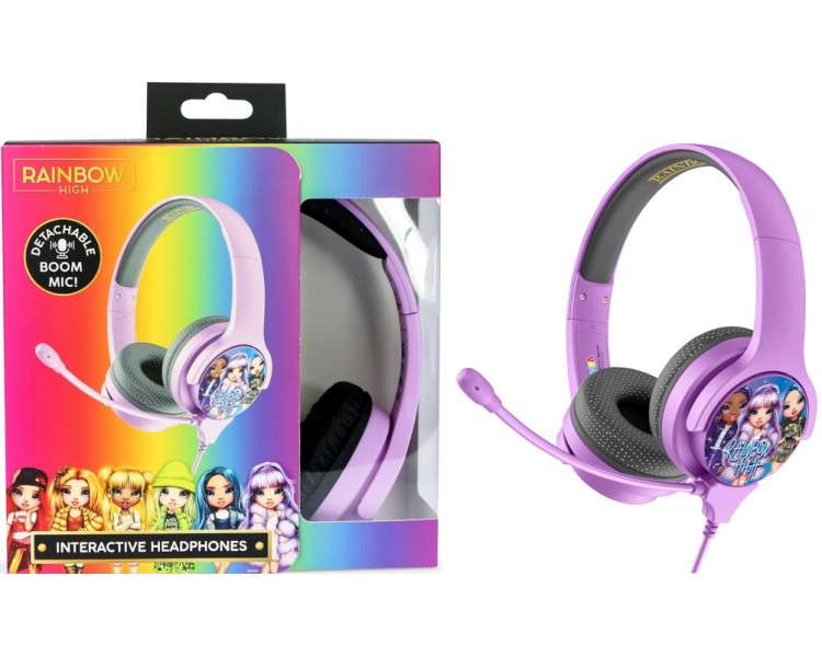 OTL WIRED INTERACTIVE HEADPHONE RAINBOW HIGH (CONSOLAS/MOVIL/TABLET/PC)