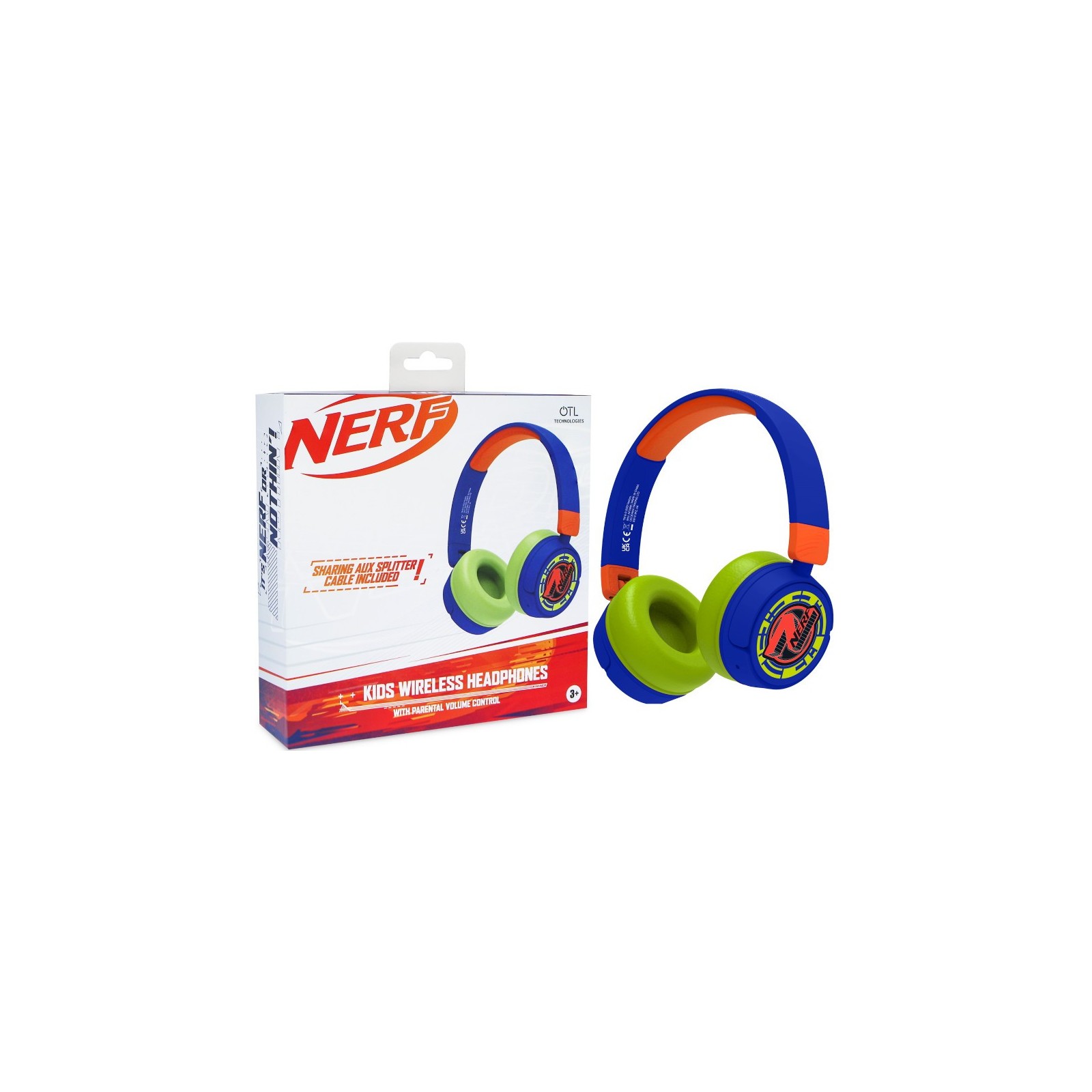 OTL WIRELESS BLUETOOTH HEADPHONE NERF (MOVIL/TABLET)