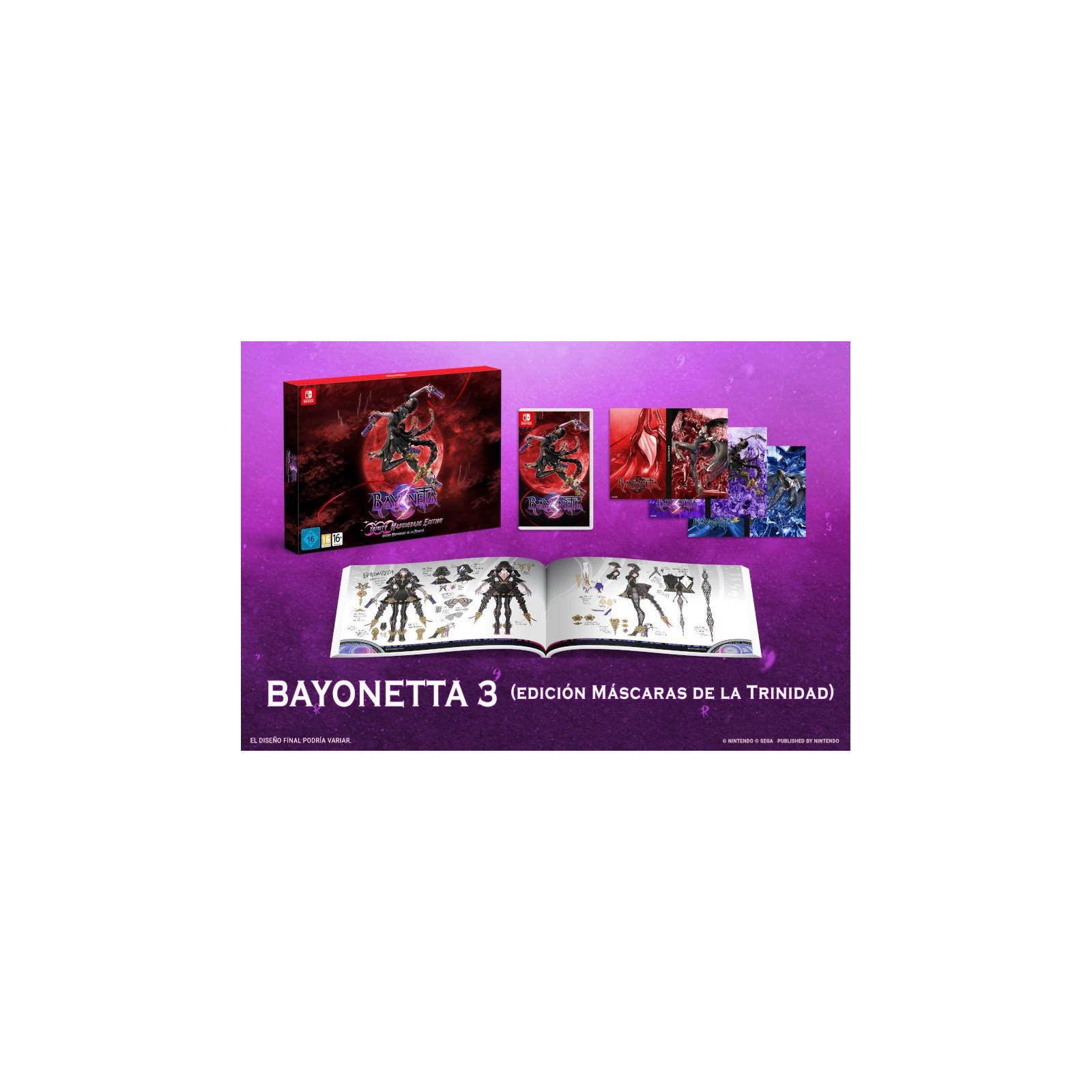 BAYONETTA 3 EDICION ESPECIAL LIMITADA (IMP)