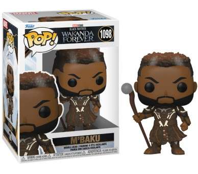 FUNKO POP! BLACK PANTHER WAKANDA FOREVER: M'BAKU (1098)