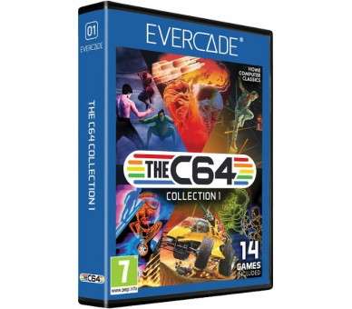 EVERCADE MULTI GAME CARTRIDGE THE C64 COLLECTION 1