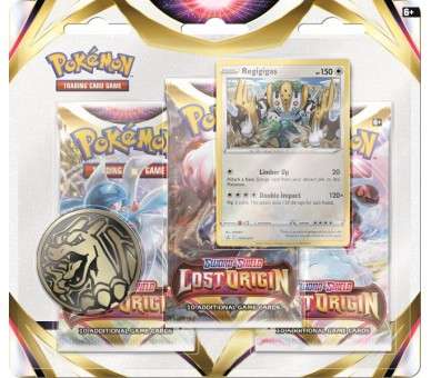 POKEMON TRADING CARD GAME THREE-BOOSTER BLISTER SWORD & SHIELD LOST ORIGIN (ENG)