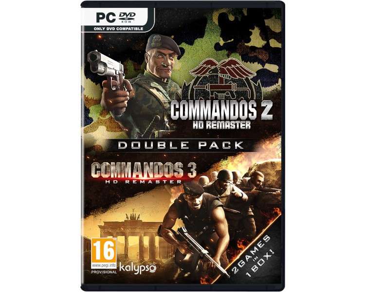 COMMANDOS 2  + COMMADOS 3 - HD REMASTER DOUBLE PACK