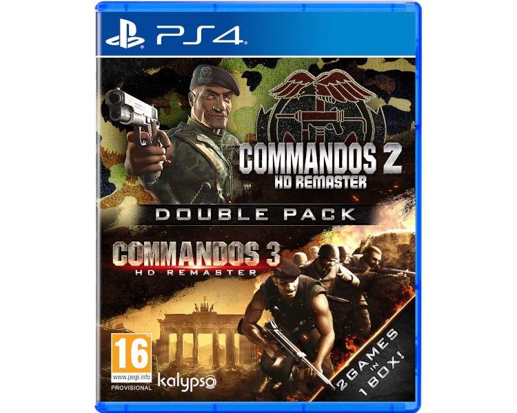 COMMANDOS 2  + COMMADOS 3 - HD REMASTER DOUBLE PACK