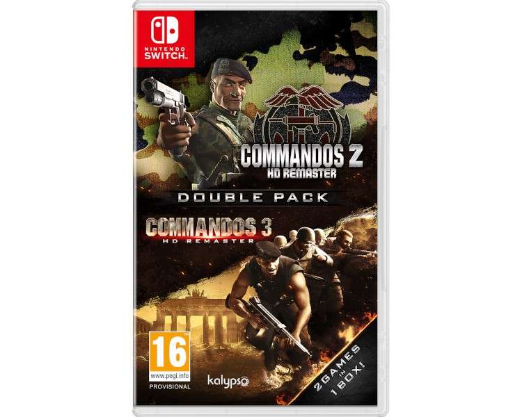 COMMANDOS 2  + COMMADOS 3 - HD REMASTER DOUBLE PACK