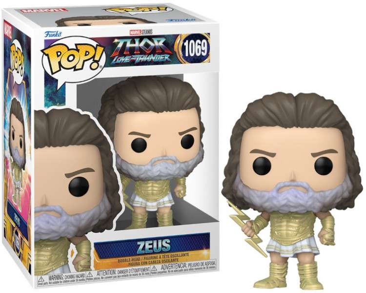 FUNKO POP! MARVEL THOR LOVE & THUNDER: ZEUS (1069)