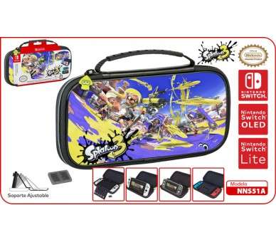 GAME TRAVELER DELUXE TRAVEL CASE SPLATOON 3 NNS51A (SWITCH/LITE/OLED)