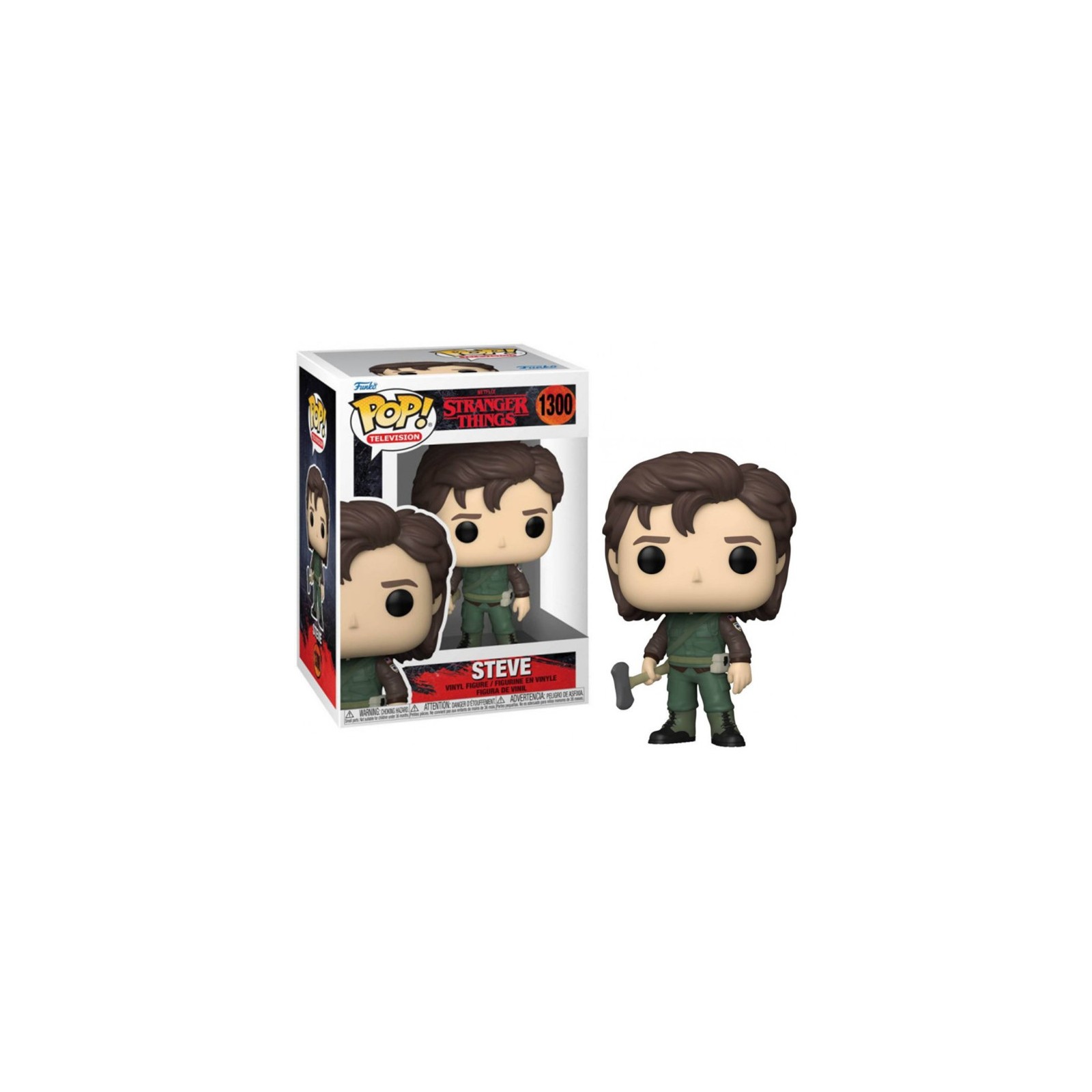 FUNKO POP! TELEVISION - STRANGER THINGS: STEVE (1300)