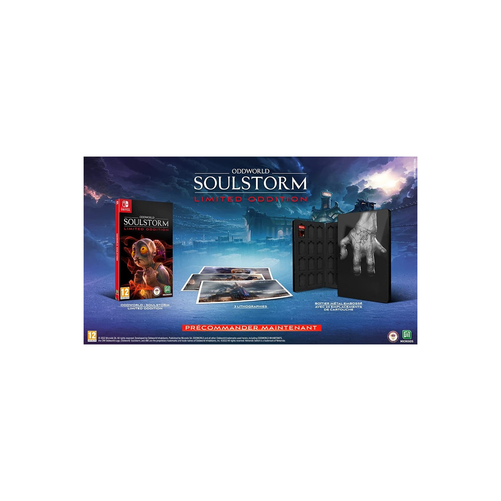 ODDWORLD SOULSTORM LIMITED ODDITION EDITION