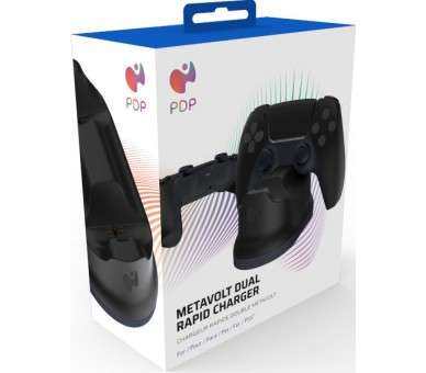 PDP METAVOLT DUAL RAPID CHARGE BLACK (NEGRO)