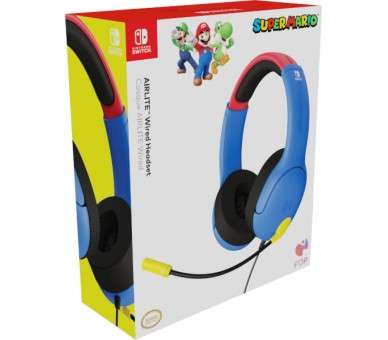 PDP AIRLITE WIRED HEADSET SUPER MARIO (SWITCH/LITE/OLED)