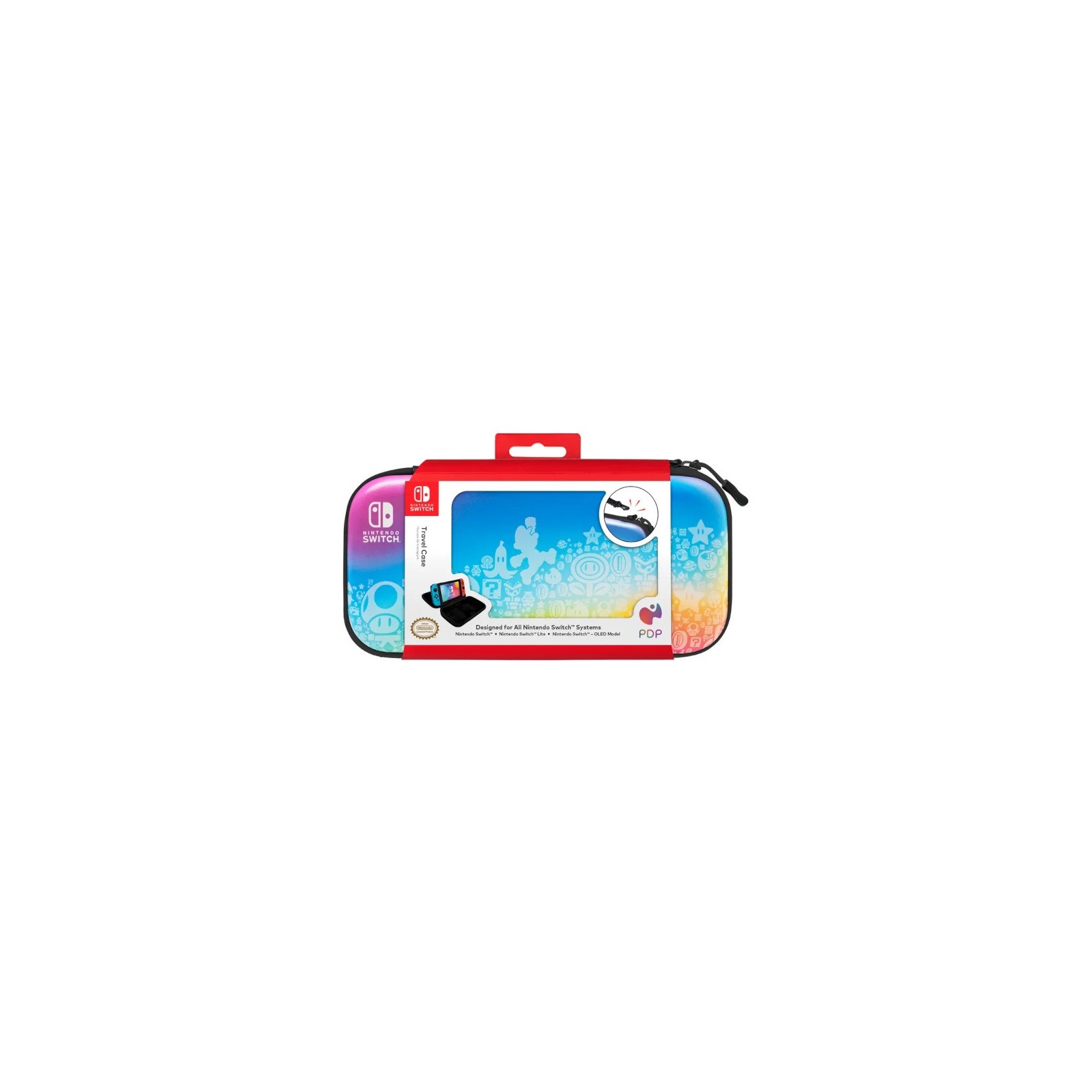 PDP DELUXE TRAVEL CASE STAR SPECTRUM (SWITCH/LITE/OLED)