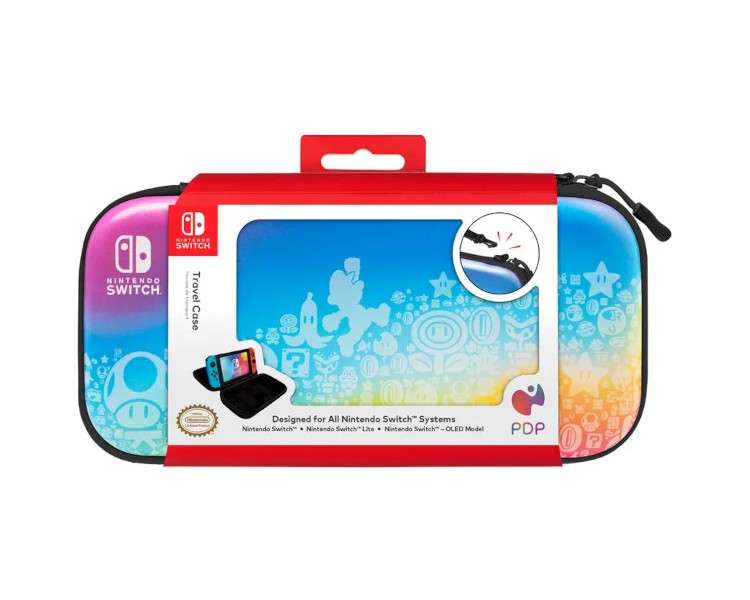 PDP DELUXE TRAVEL CASE STAR SPECTRUM (SWITCH/LITE/OLED)