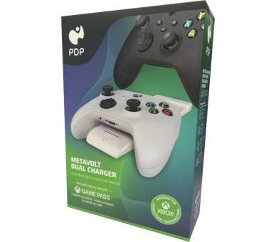 PDP METAVOLT DUAL CHARGE WHITE (BLANCO) + GAME PASS 1 MES (XBONE)