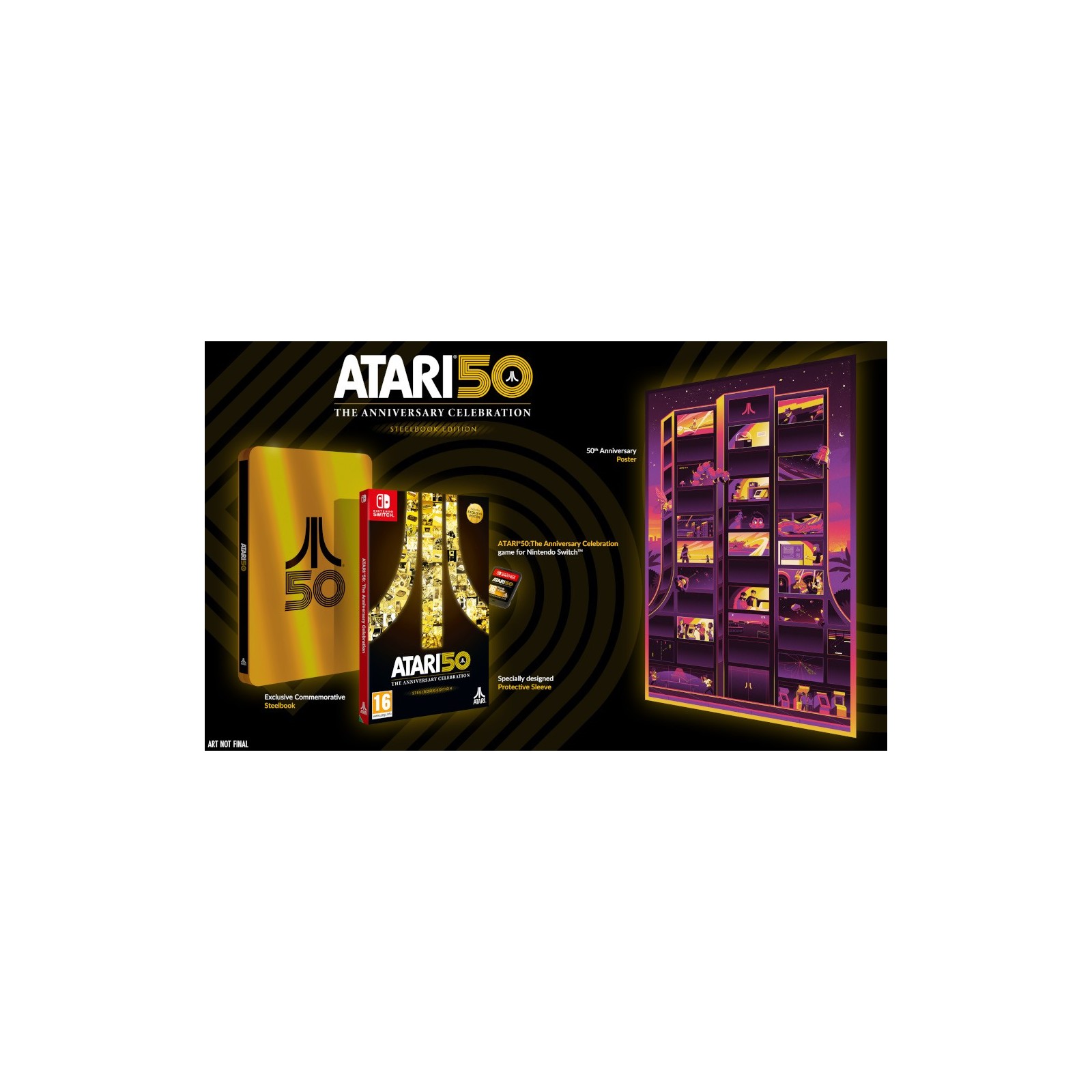 ATARI 50: THE ANNIVERSARY COLLECTION STEELBOOK EDITION