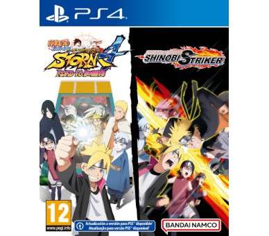 NARUTO SHIPPUDEN ULTIMATE NINJA STORM 4, ROAD TO BORUTO + NARUTO TO BORUTO SHINOBI STRIKER (2&1)