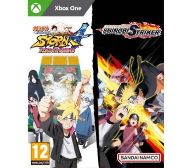 NARUTO SHIPPUDEN ULTIMATE NINJA STORM 4, ROAD TO BORUTO + NARUTO TO BORUTO SHINOBI STRIKER (2&1)