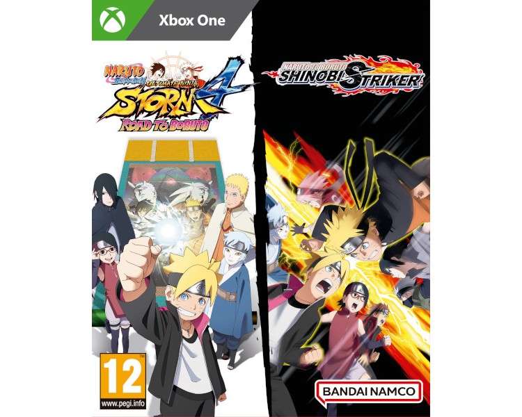 NARUTO SHIPPUDEN ULTIMATE NINJA STORM 4, ROAD TO BORUTO + NARUTO TO BORUTO SHINOBI STRIKER (2&1)