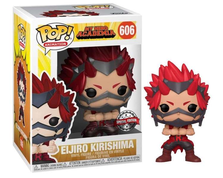 FUNKO POP! ANIMATION - MY HERO ACADEMIA: EIJIRO KIRISHIMA (606)