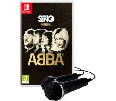 LET'S SING ABBA + 2 MICROFONOS