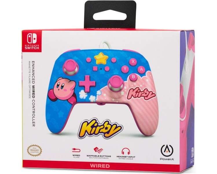 POWER A WIRED CONTROLLER KIRBY