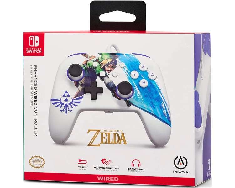 POWER A WIRED CONTROLLER THE LEGEND OF ZELDA SWORD ATTACK