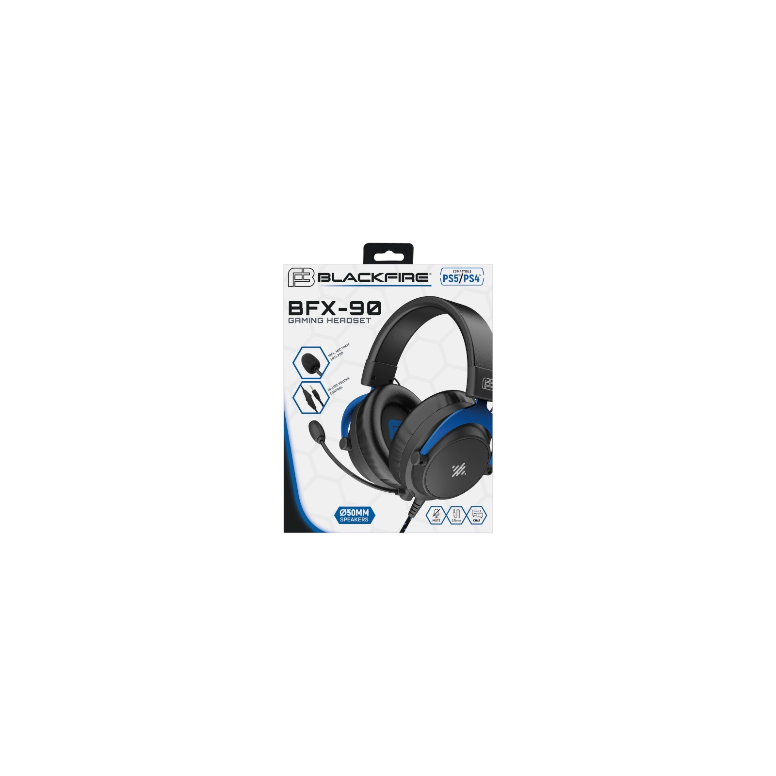 BLACKFIRE GAMING HEADSET BFX-90 (PS5/PS4)