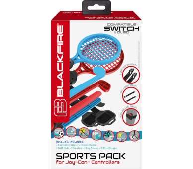 BLACKFIRE SPORTS PACK 12 EN 1 (SWITCH/OLED)