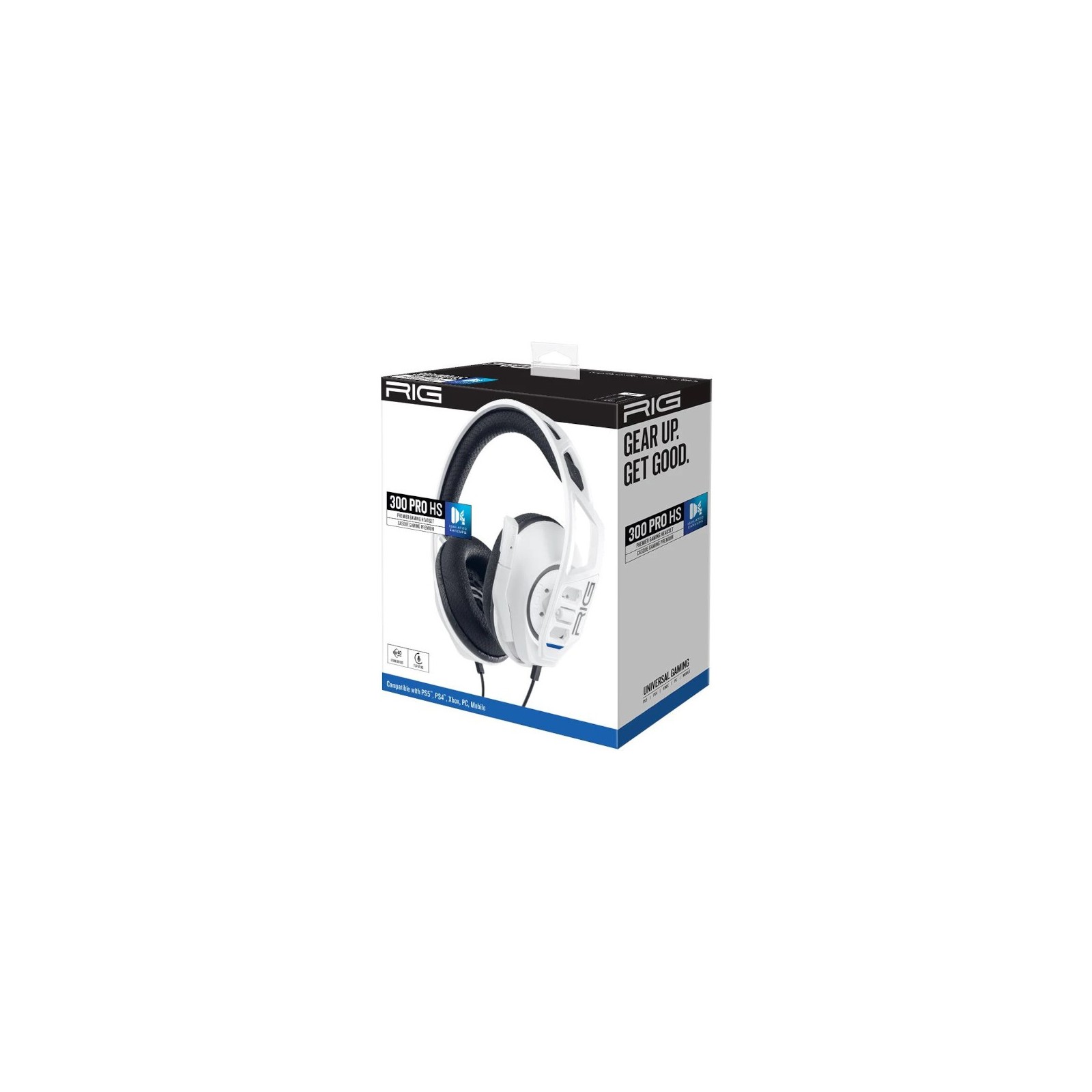 RIG PREMIER GAMING HEADSET 300 PRO HS WHITE (BLANCO) PS5/PS4/XBOX/PC/MOBILE