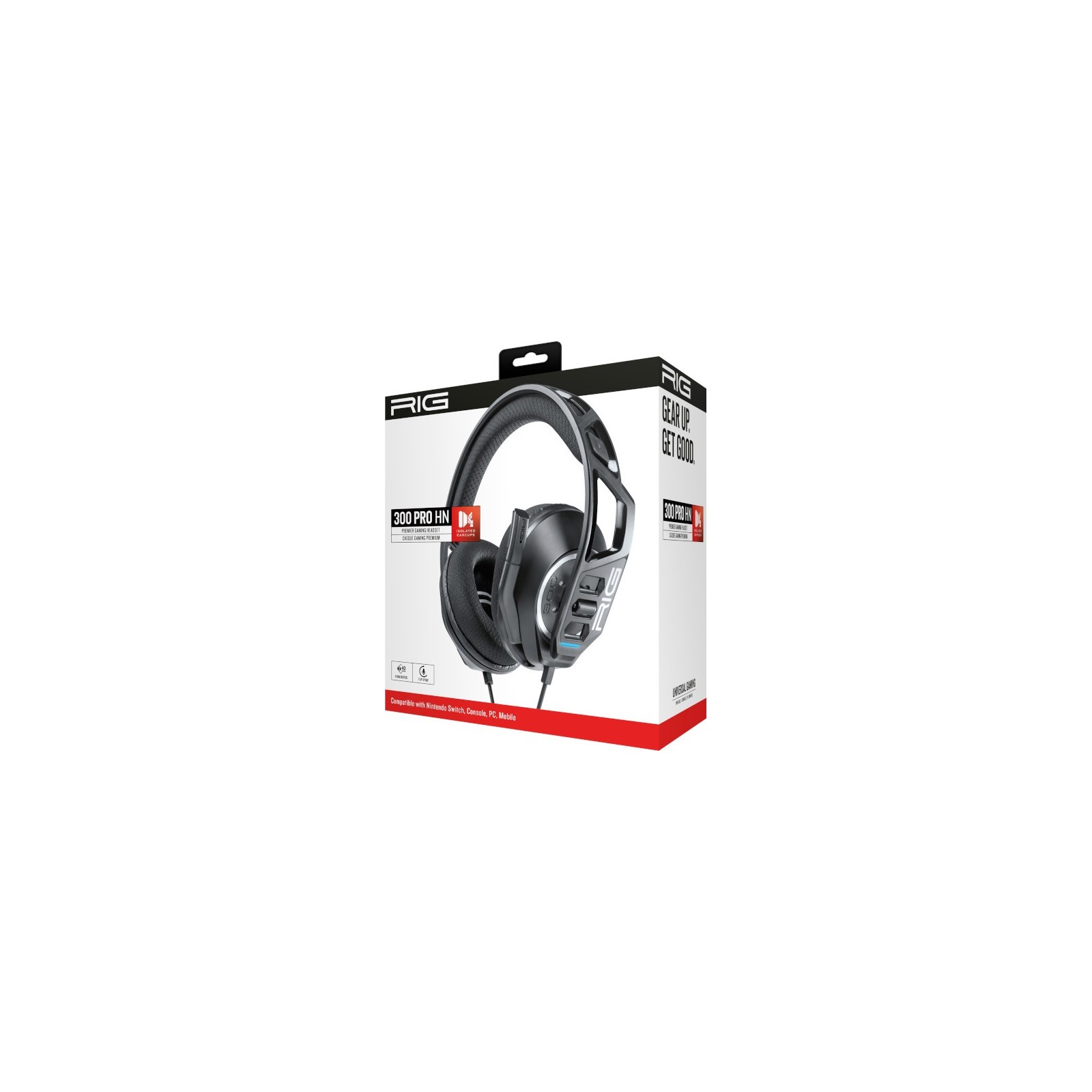 RIG PREMIER GAMING HEADSET 300 PRO HS BLACK (NEGRO) CONSOLE/PC/MOBILE