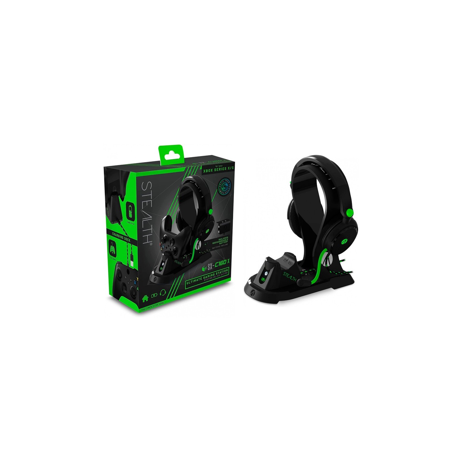 STEALTH ULTIMATE GAMING STATION SX-C160 X BLACK (NEGRO)