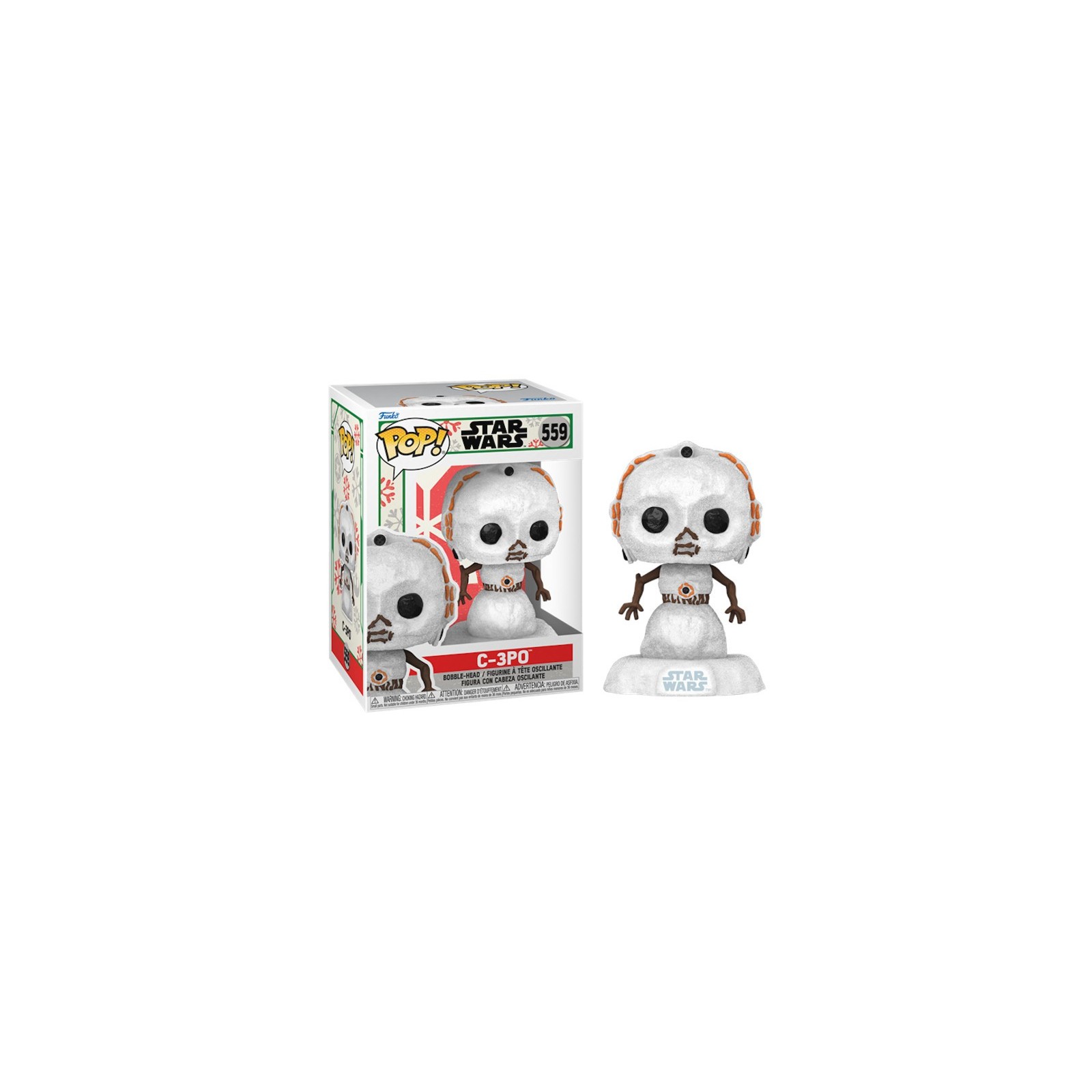 FUNKO POP! STAR WARS: HOLIDAY SNOWMAN - C-3PO (559)