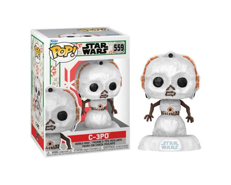 FUNKO POP! STAR WARS: HOLIDAY SNOWMAN - C-3PO (559)