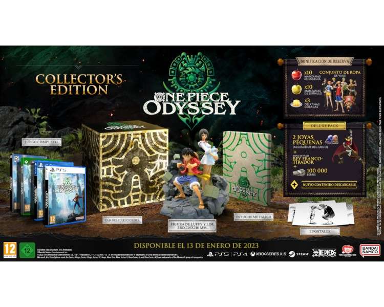 ONE PIECE ODYSSEY COLLECTOR" S EDITION (INCLUYE THE DELUXE EDITION)