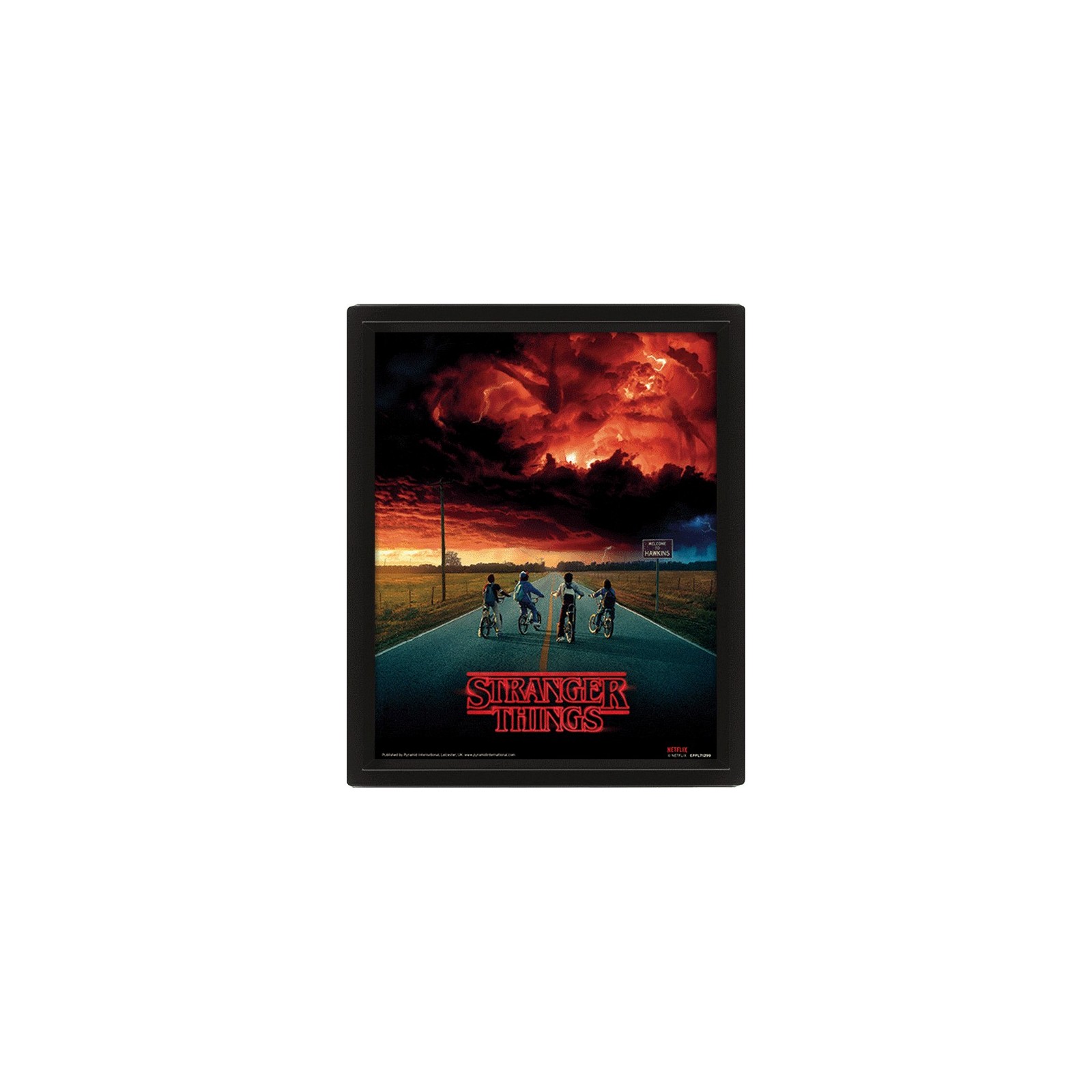 CUADRO 3D STRANGER THINGS MIND FLAYER