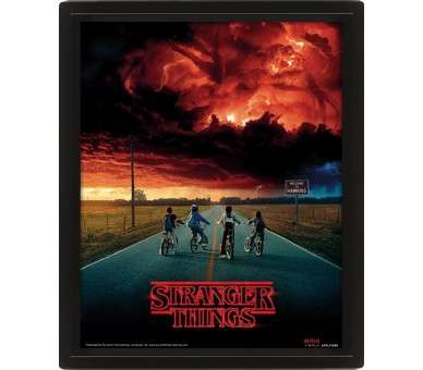 CUADRO 3D STRANGER THINGS MIND FLAYER