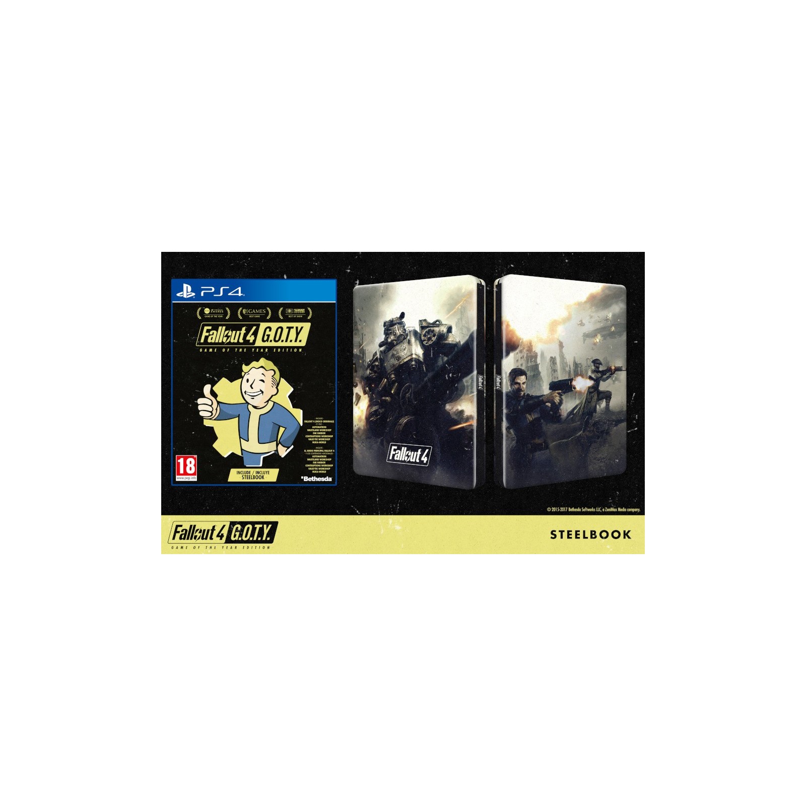 FALLOUT 4 G.O.T.Y STEELBOOK EDITION